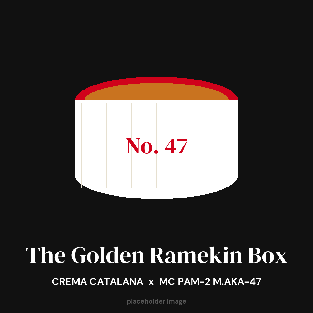 The Golden Ramekin Box (Limited 47) - placeholder product image