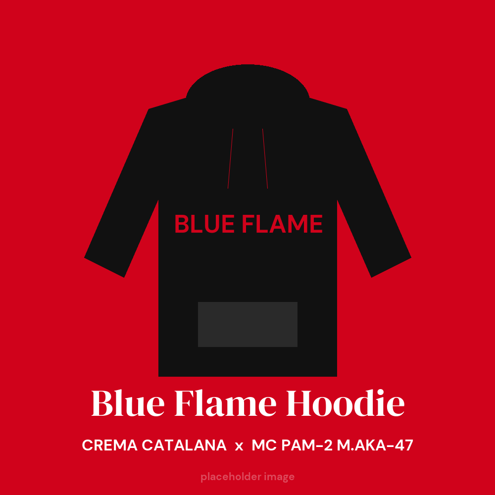 Blue Flame - Zip Hoodie - placeholder product image